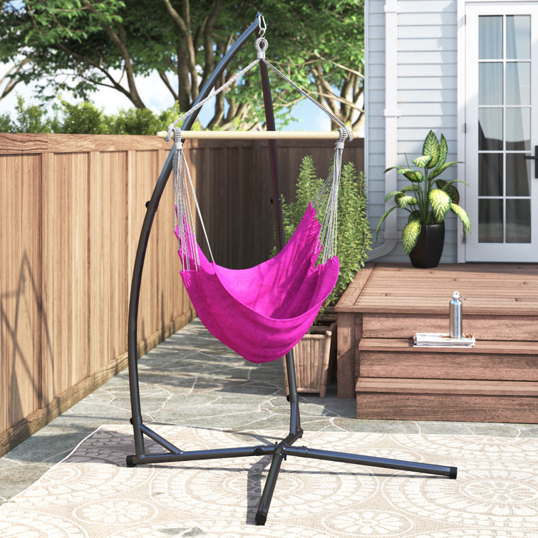 Sol 72 Outdoor™ Roxana Durable Metal Hammock Chair Stand & Reviews